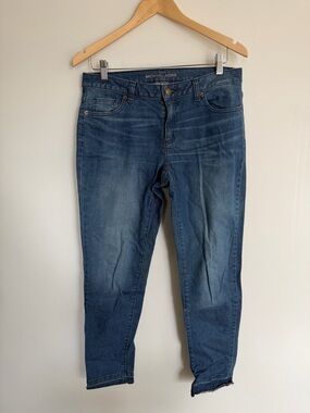 Michael Kors Cropped Jeans | Raw Hem Skinny Denim | Size 6